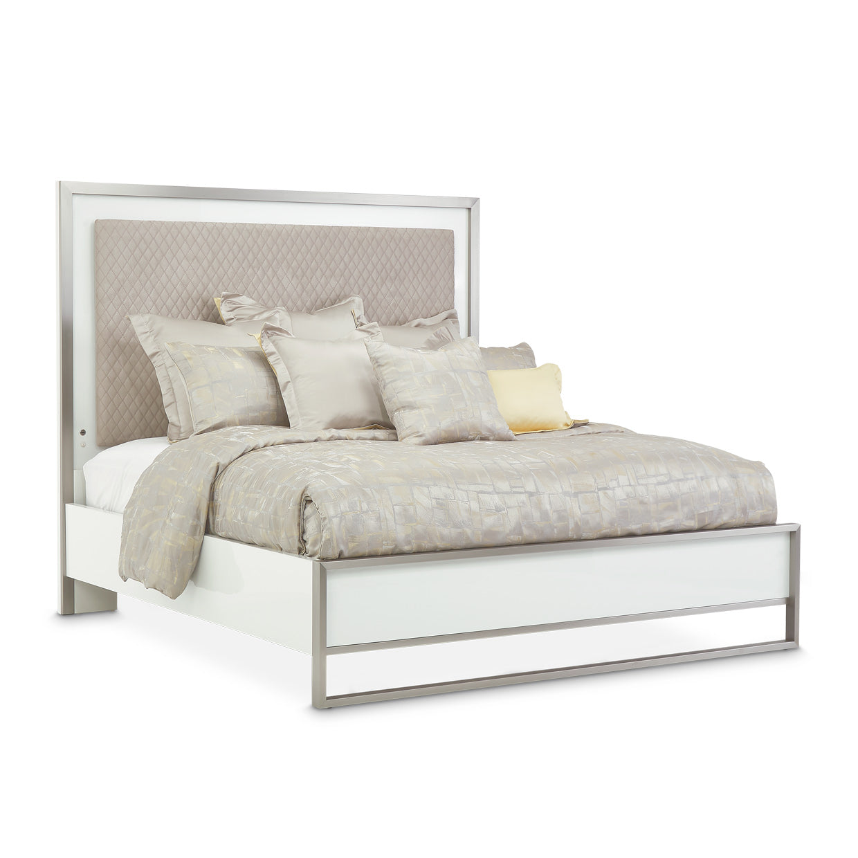 Michael Amini MARQUEE Panel Bed (3 Pc)