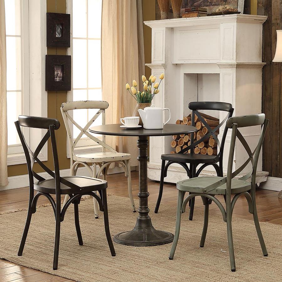 CoasterEveryday Oswego Round Bistro Dining Table Bronze