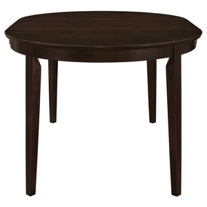 CoasterEveryday Gabriel Oval Dining Table Cappuccino