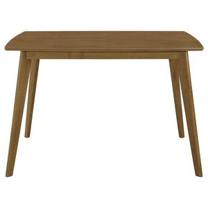 CoasterEveryday Kersey Dining Table With Angled Legs Chestnut