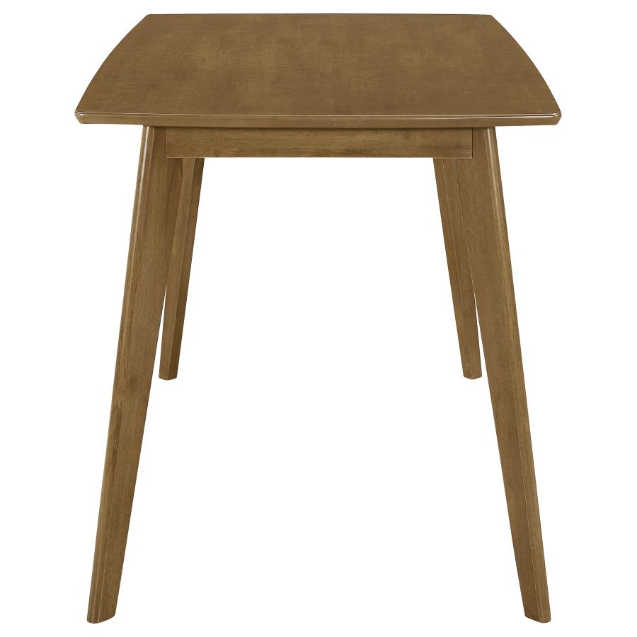 CoasterEveryday Kersey Dining Table With Angled Legs Chestnut