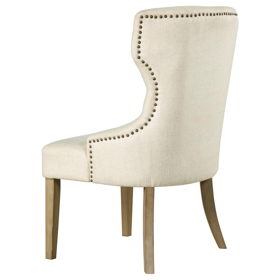 CoasterElevations Baney Tufted Upholstered Dining Chair Beige