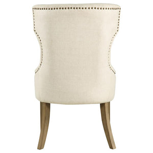 CoasterElevations Baney Tufted Upholstered Dining Chair Beige