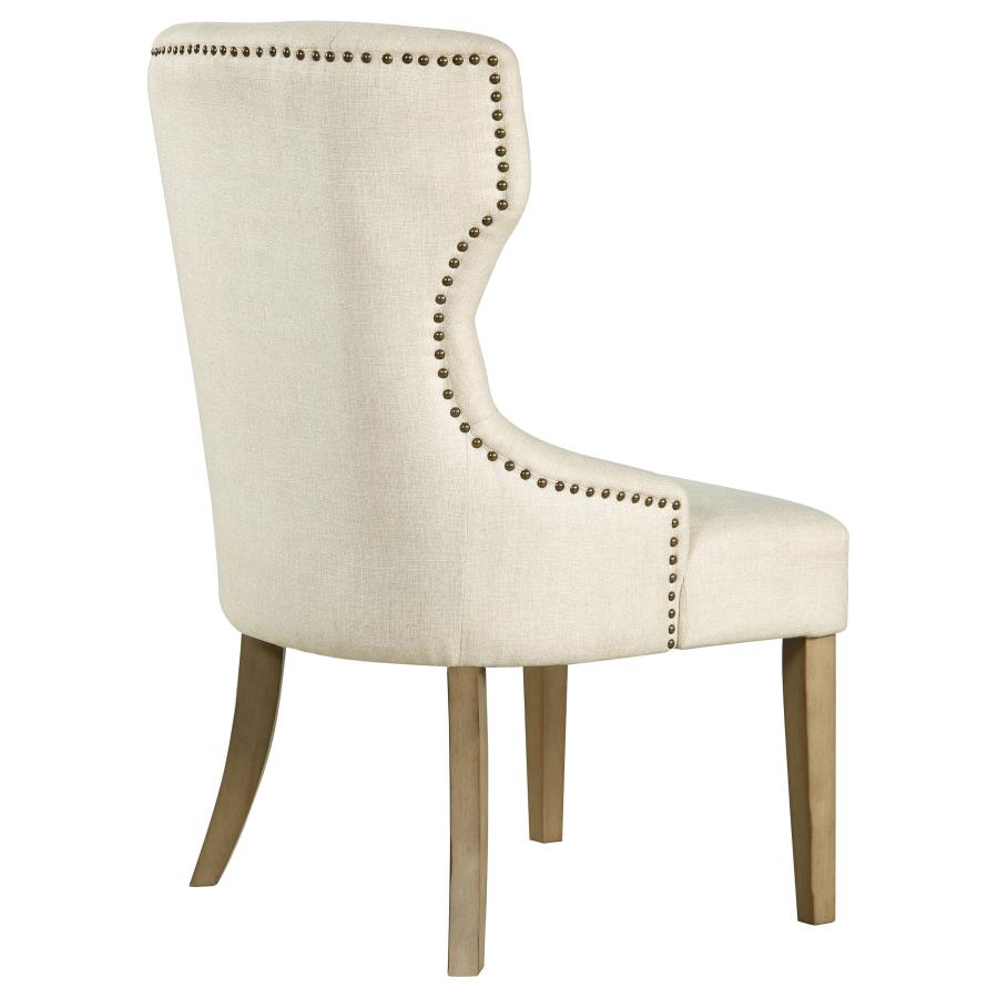 CoasterElevations Baney Tufted Upholstered Dining Chair Beige