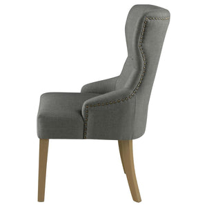 CoasterElevations Baney Tufted Upholstered Dining Chair Grey