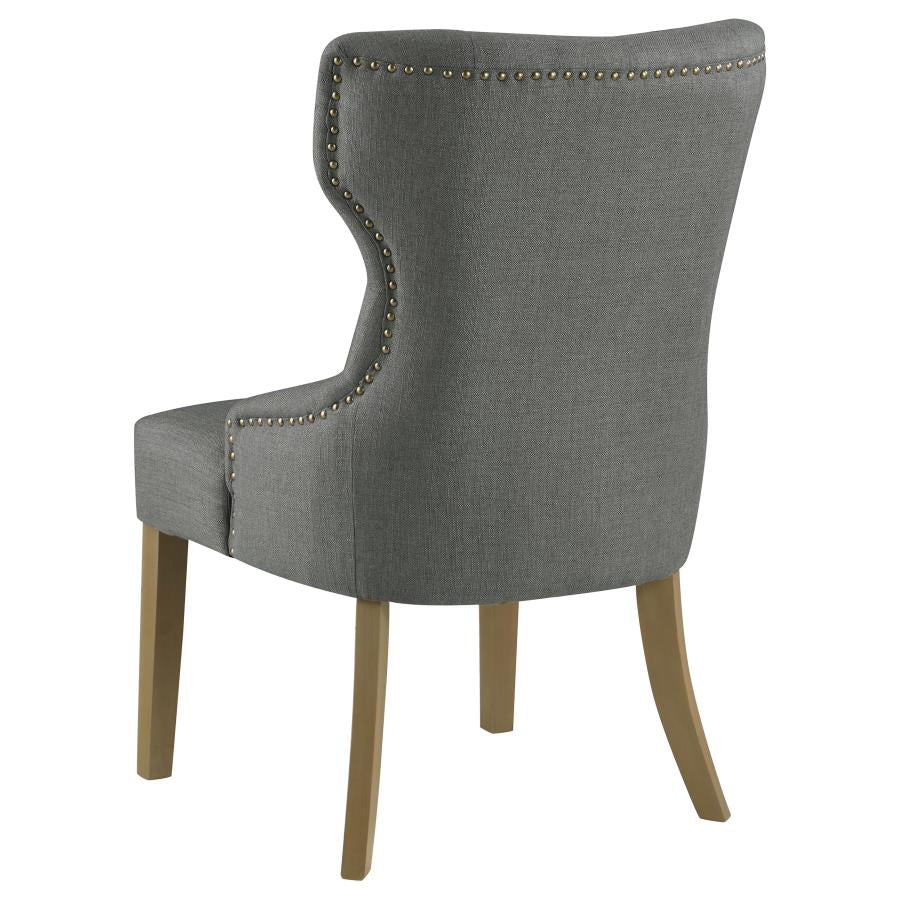 CoasterElevations Baney Tufted Upholstered Dining Chair Grey