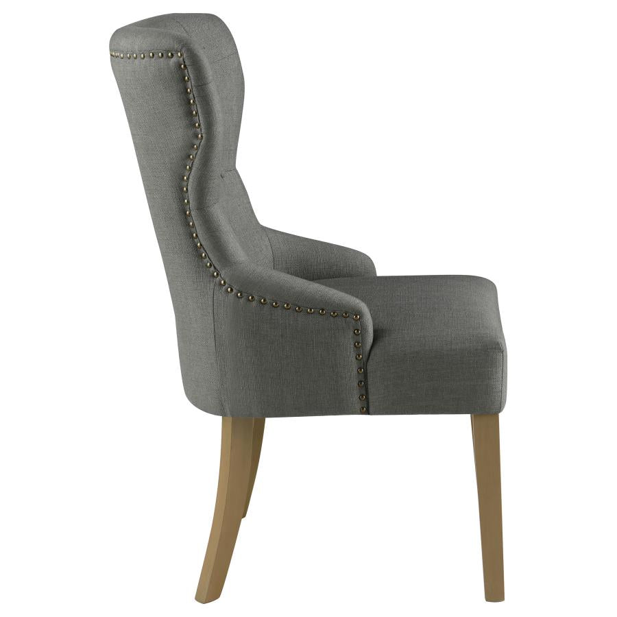 CoasterElevations Baney Tufted Upholstered Dining Chair Grey