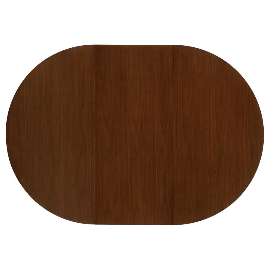 CoasterEveryday Jedda Oval Dining Table Dark Walnut