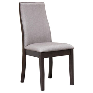 CoasterEssence Spring Creek Upholstered Side Chairs Taupe (Set Of 2)