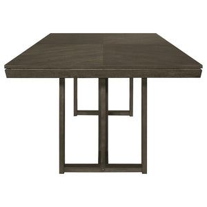 Kelly Rectangular Dining Table Dark Grey