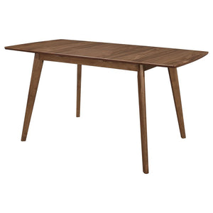 CoasterEveryday Alfredo Rectangular Dining Table Natural Walnut