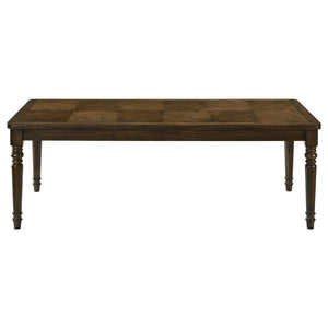 CoasterEssence Willowbrook Rectangular Wood Dining Table Chestnut