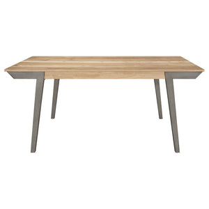 CoasterEveryday Nogales Wooden Dining Table Acacia And Coastal Grey