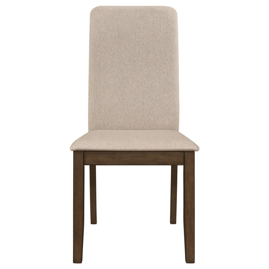 CoasterEveryday Wethersfield Solid Back Side Chairs Latte (Set Of 2)