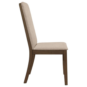 CoasterEveryday Wethersfield Solid Back Side Chairs Latte (Set Of 2)