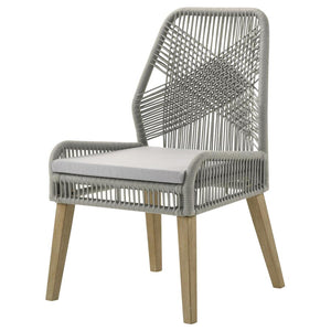 CoasterElevations Nakia Woven Back Side Chairs Grey (Set Of 2)