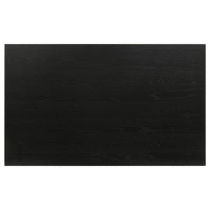 Appleton Rectangular Wood Dining Table Black Washed