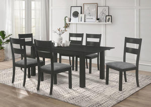 CoasterEveryday Jakob Rectangular Dining Table Black