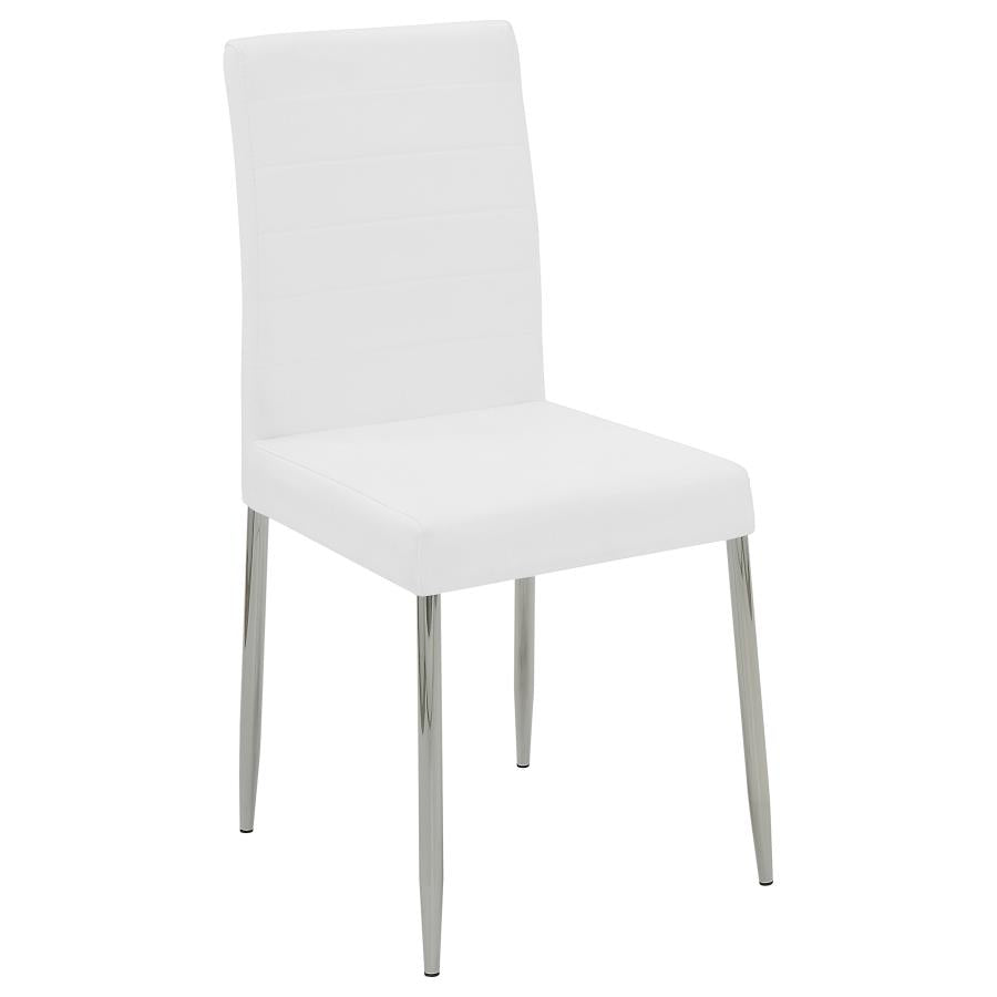 CoasterEveryday Maston Upholstered Dining Chairs White (Set Of 4)