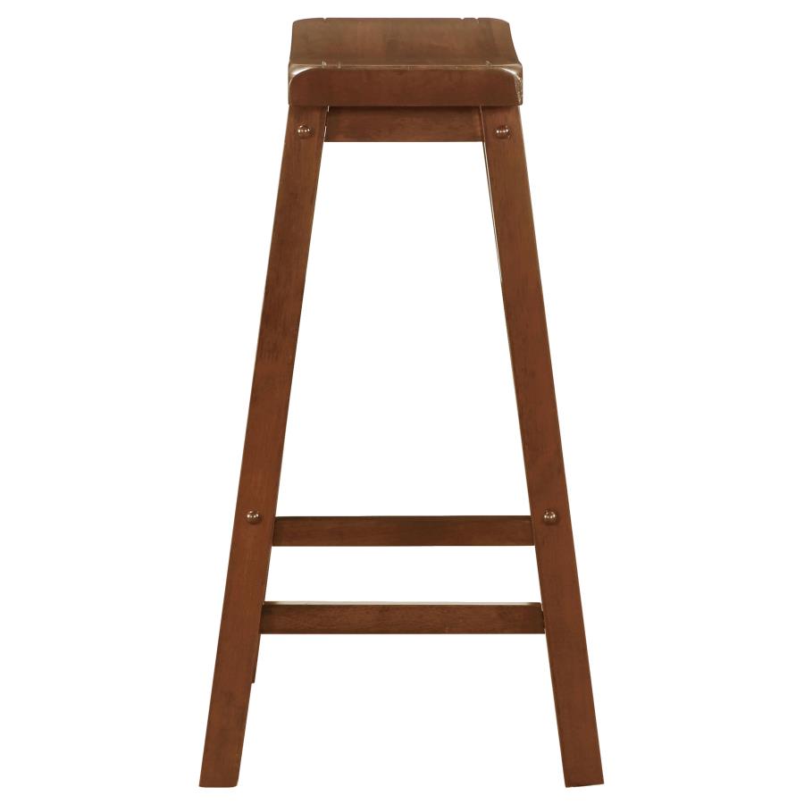 CoasterEveryday Durant Wooden Bar Stools Chestnut (Set Of 2)