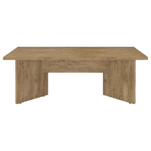 CoasterEveryday Jamestown Rectangular Engineered Wood Dining Table With Decorative Laminate Mango Brown