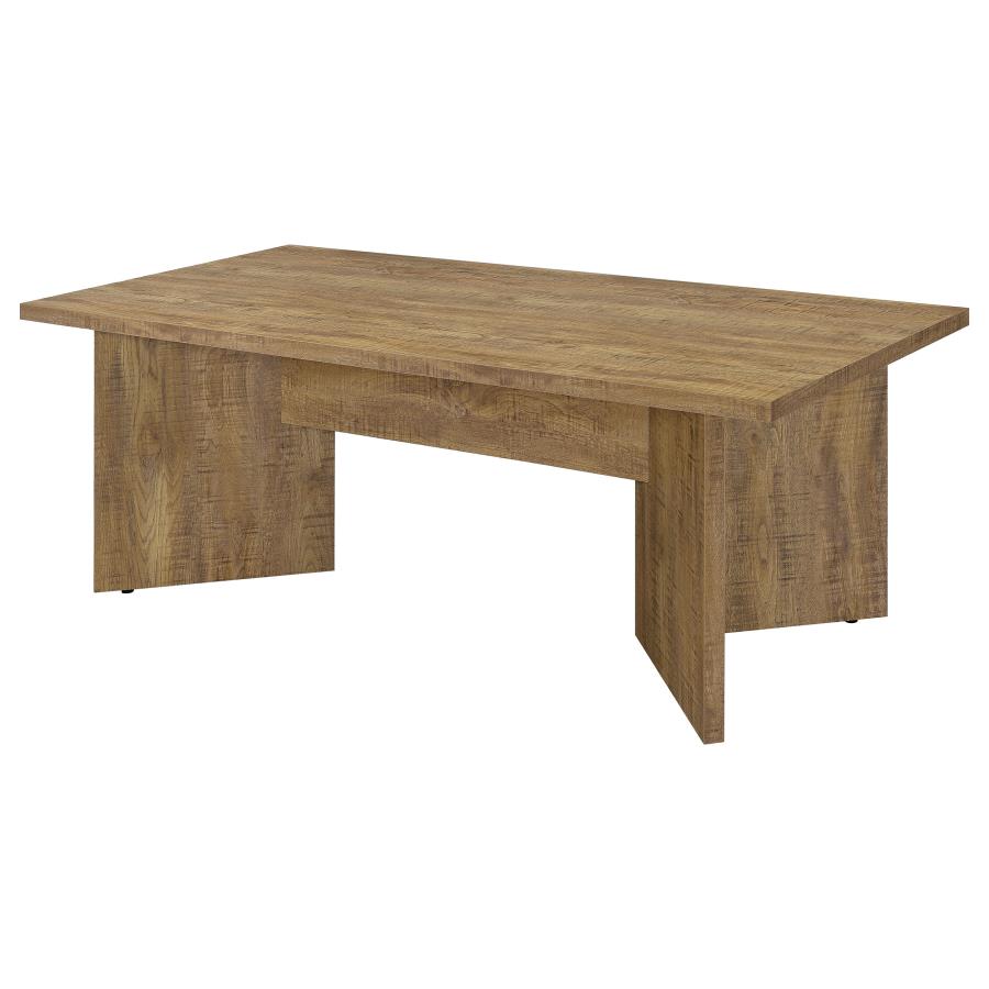 CoasterEveryday Jamestown Rectangular Engineered Wood Dining Table With Decorative Laminate Mango Brown