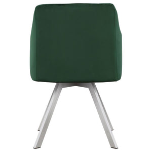 CoasterElevations Arika Channeled Back Swivel Dining Chair Green