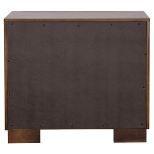 CoasterEssence Jessica 2-Drawer Nightstand Cappuccino