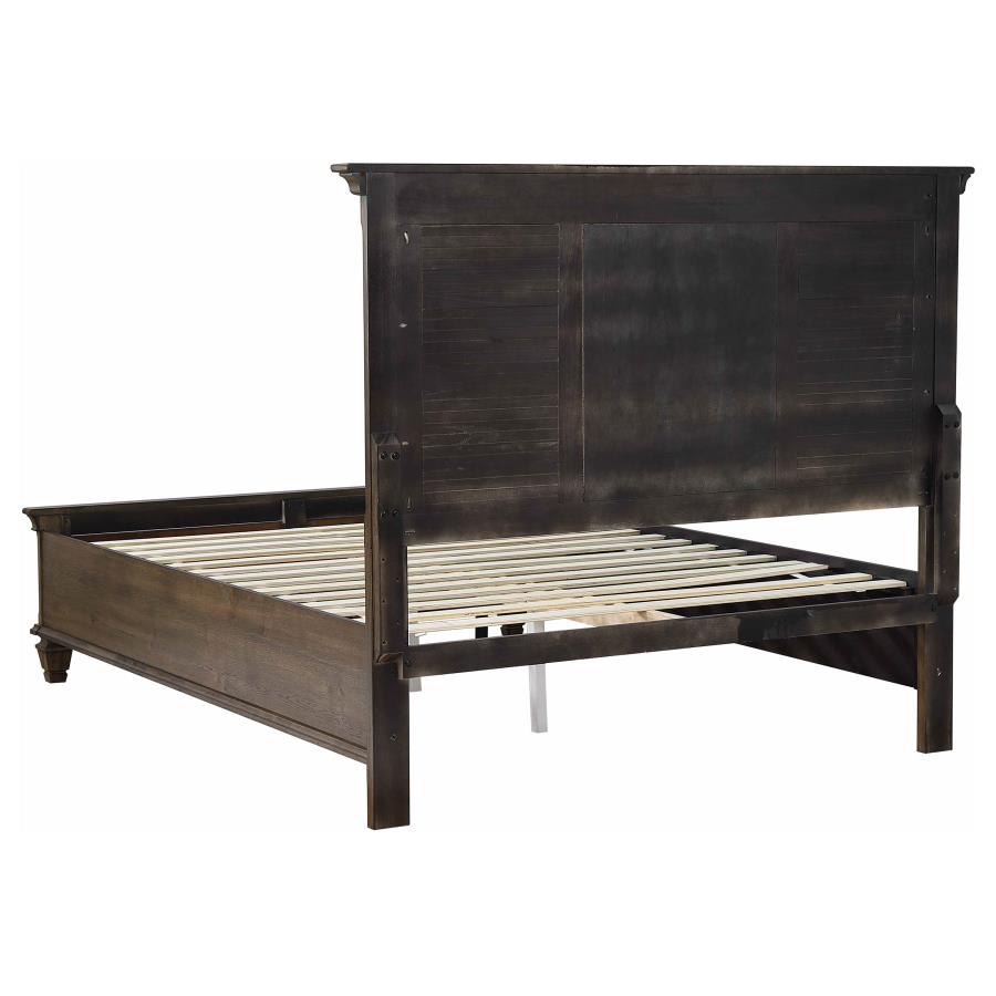 CoasterEssence Franco Storage Bed Burnished Oak