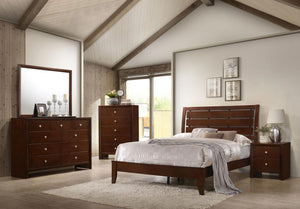 CoasterEveryday Serenity Panel Bed Rich Merlot