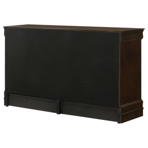 CoasterEveryday Louis Philippe 6-Drawer Dresser Cappuccino