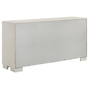 CoasterEssence Jessica 6-Drawer Dresser White