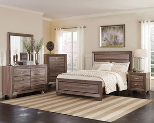 CoasterEveryday Kauffman Panel Bed Washed Taupe