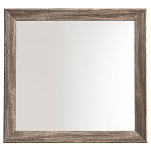 CoasterEveryday Kauffman Rectangular Dresser Mirror Washed Taupe