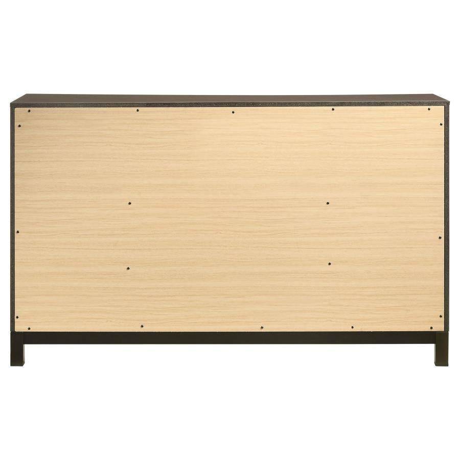 CoasterEveryday Edmonton 6-Drawer Dresser Rustic Tobacco