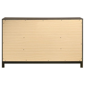 CoasterEveryday Edmonton 6-Drawer Dresser Rustic Tobacco