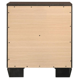 CoasterEveryday Kauffman 2-Drawer Nightstand Dark Cocoa