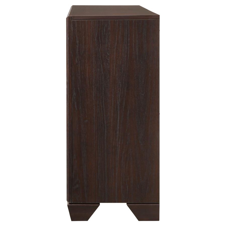 CoasterEveryday Kauffman 6-Drawer Dresser Dark Cocoa