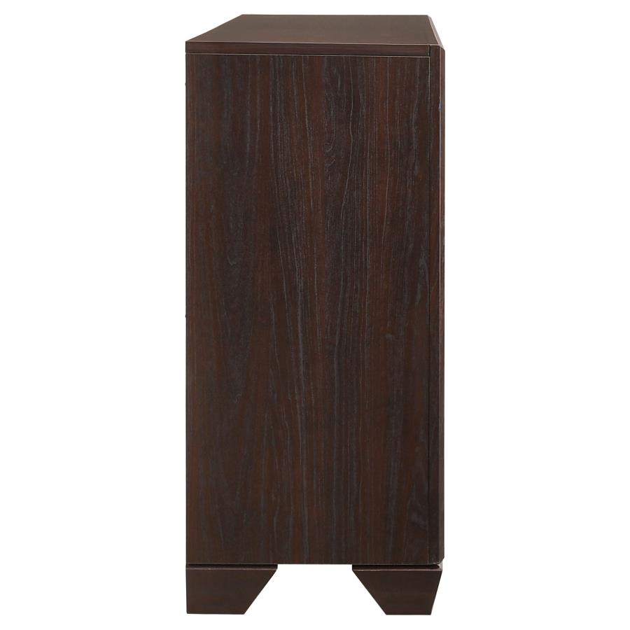 CoasterEveryday Kauffman 6-Drawer Dresser Dark Cocoa