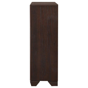 CoasterEveryday Kauffman 5-Drawer Chest Dark Cocoa