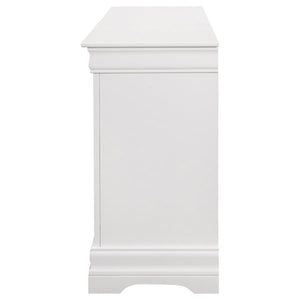 CoasterEveryday Louis Philippe 6-Drawer Dresser White