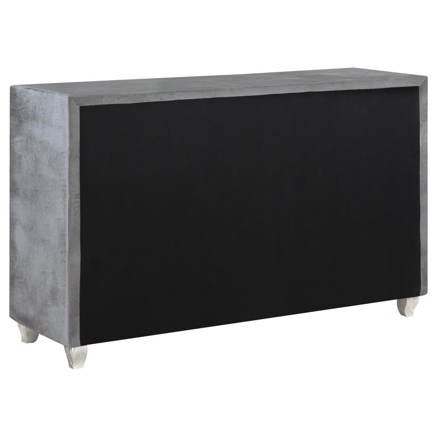 CoasterEssence Deanna 7-Drawer Rectangular Dresser Grey