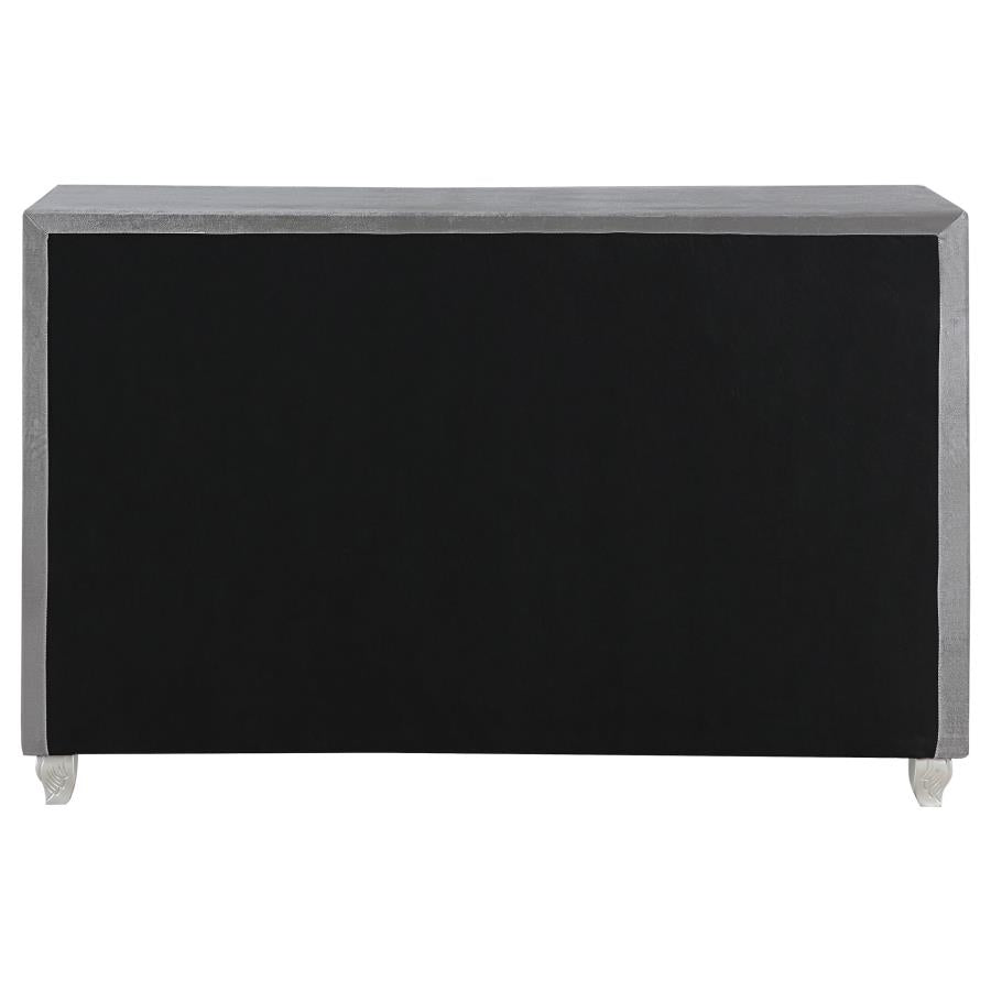 CoasterEssence Deanna 7-Drawer Rectangular Dresser Grey