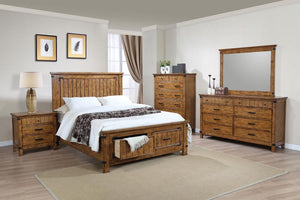 CoasterEveryday Brenner Storage Bed Rustic Honey