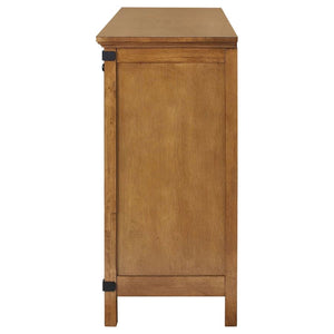 CoasterEveryday Brenner 8-Drawer Dresser Rustic Honey