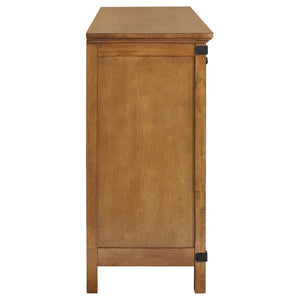 CoasterEveryday Brenner 8-Drawer Dresser Rustic Honey