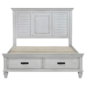 CoasterEssence Franco Storage Bed Antique White