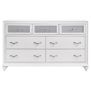 CoasterEveryday Barzini 7-Drawer Dresser White