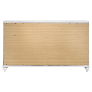 CoasterEveryday Barzini 7-Drawer Dresser White