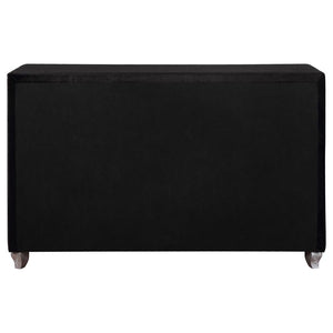 CoasterEssence Deanna 7-Drawer Rectangular Dresser Black